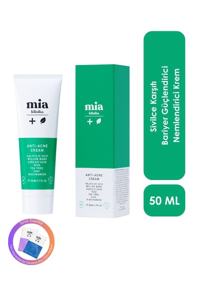Mia Klinika Yağlı Ciltler İçin Bariyer Güçlendirici Bakım Kremi 50 ML