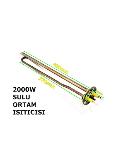Arçelik Uyumlu Dijital Titanyum Termosifon Rezistansı İçi 2000w
