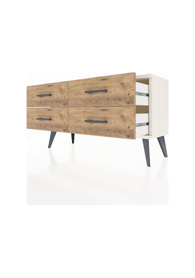 Arges Şifonyer 4 Raflı 88x30x48 Aytaşı-aytaşı/çam Aytaşı/çam