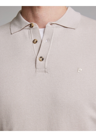 Pierre Cardin Taş Slim Fit Düğmeli Polo Yaka Basic Triko Kazak 50333894-vr049 Pierre Cardin Taş Slim Fit Düğmeli Polo Yaka Basic Triko Kazak 50333894-vr049