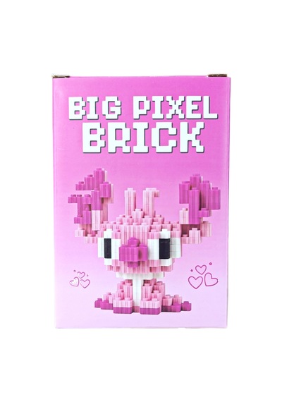 Büyük Boy 456 Parça Stitch Angel 3d Yapboz Bricks Figür Yapı Oyuncağı