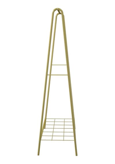 Metallica Concept Oval Telli Gold Butik Elbise Askılığı Konfeksiyon Askılık Altın