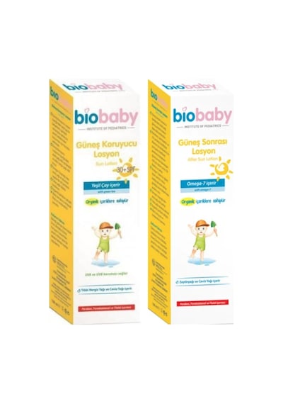 Biobaby Güneş Losyonu Spf 30 100ml + Güneş Sonrası Losyon 100ml