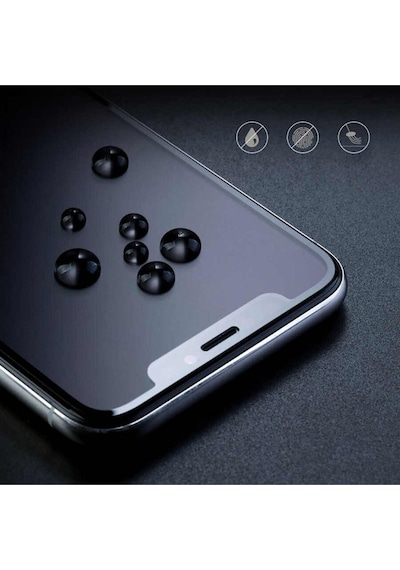 Teknomoda Apple Uyumlu iPhone Se 2022 Mat Seramik Nano Ekran Koruyucu Kırılmaz Cam