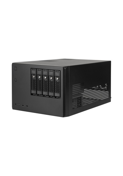 SilverStone CS351 5 Adet SAS-12G/SATA-6G Destekli mATX NAS Kasası