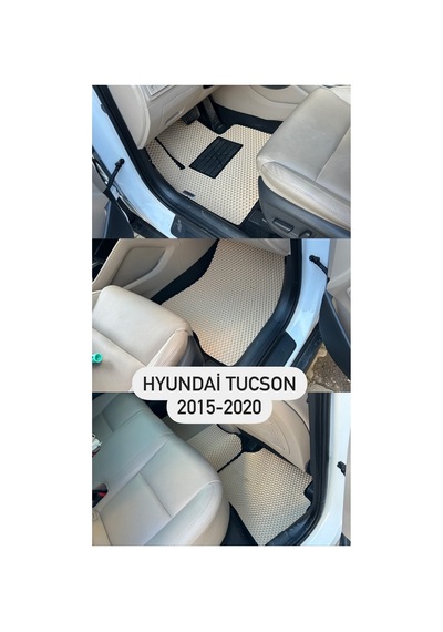 Hyundai Tucson 2015-2020 Akıllı Oto Eva Paspas Seti Çok Renkli