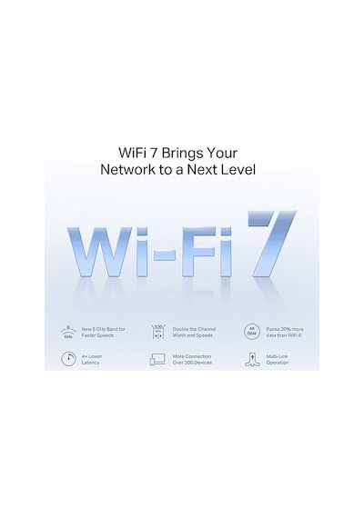 Mercusys Halo H47BE 2-Pack BE9300 3x 2.5 Gbps Portu 550 M²'ye Kadar Kapsama Wi-Fi 7 Mesh Sistemi