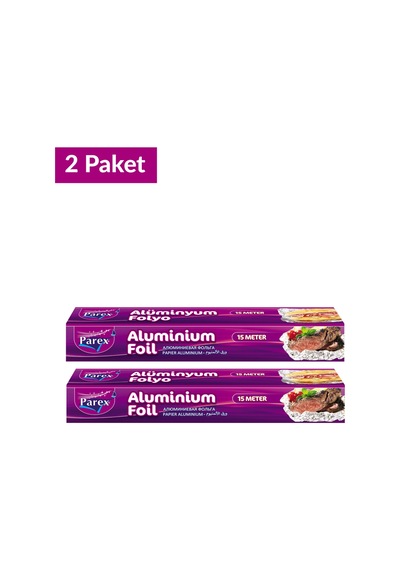 Alüminyum Folyo 15 Mt İkili Set