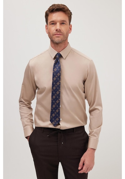 Tudors Slim Fit Bej Non-ıron %100 Pamuk Doğa Dostu Ekoteks Belgeli Ütü Gerektirmez Gömlek-37368 Bej Tudors Slim Fit Bej Non-ıron %100 Pamuk Doğa Dostu Ekoteks Belgeli Ütü Gerektirmez Gömlek-37368 Bej