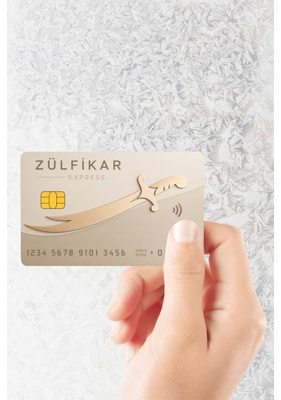 Zülfikar Express Soft Kart Kaplama Sticker Kart Etiketi Yüksek Kaliteli Baskı Standart