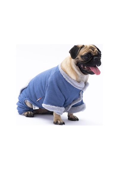 Mavi Alabama Köpek Tulumu Köpek Kıyafeti Kedi Kıyafeti