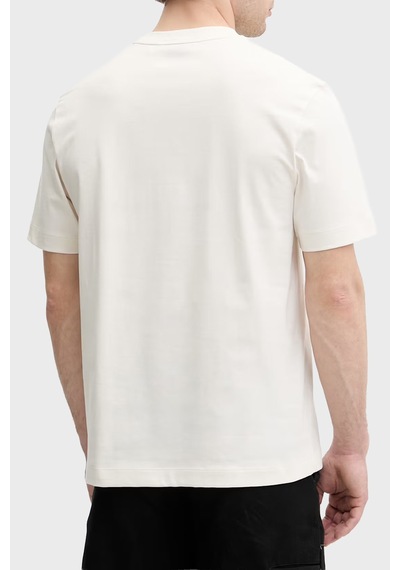 Boss % 100 Pamuk Regular Fit Bisiklet Yaka T Shirt Erkek T Shirt 50565044 118 Bej