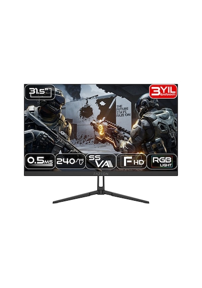 Fazeon X32f240s 31.5 İnc 240hz 0.5ms Rgb Hdmı Dp Adaptive Sync Hdr10 Fhd Ss Va Gaming Monitör