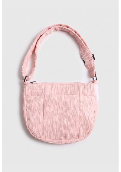 Kadın Pembe Özel Kumaş Askılı Çanta