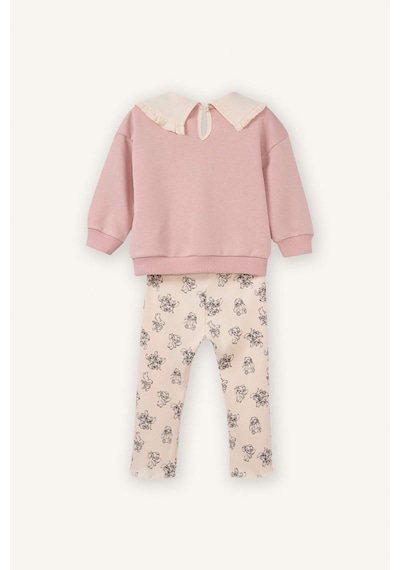 Defacto Dısney Lılo & Stıtch 2li Takım Kız Bebek G8740a526spbr86 Pembe-br86