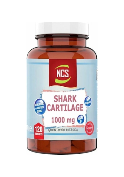 Köpek Balığı Kıkırdağı + Demir + Vitamin D 3 + Shark Cartilage 120 Tablet 2 X Kutu