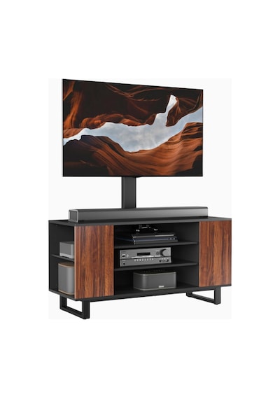 Fitueyes Tv Standı 32 70", Ayarlanabilir Yükseklik, 25 Dönebilir, 40 Kg Tv Ünitesi Siyah