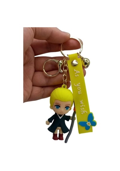 Dünyadan Hediyeler Harry Potter Draco Malfoy 3d Silikon Anahtarlık No.2
