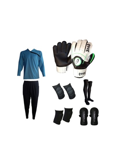Evox Kaleci Forma,Pantolon,Dizlik,Dirseklik,Çorap,Tekmelik,Eldiven Set (364136402) Çok Renkli