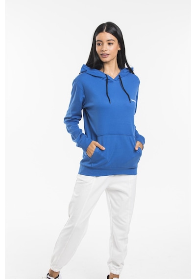 SPR21K61Baskılı Kapş.Kanguru Cepli Sweatshirt