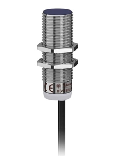 Telemecanique Sensors, Xs118bhpal2 , Endüktif Sensor Xs1, M18, L53mm, Pirinç, Sn8mm, 12..24vdc, Kablo 2m