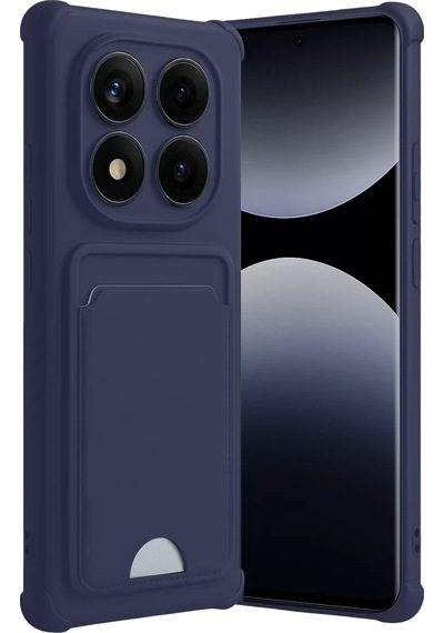Newface Xiaomi Redmi Note 14 Pro Plus Kelvin Kartvizitli Silikon - Lacivert