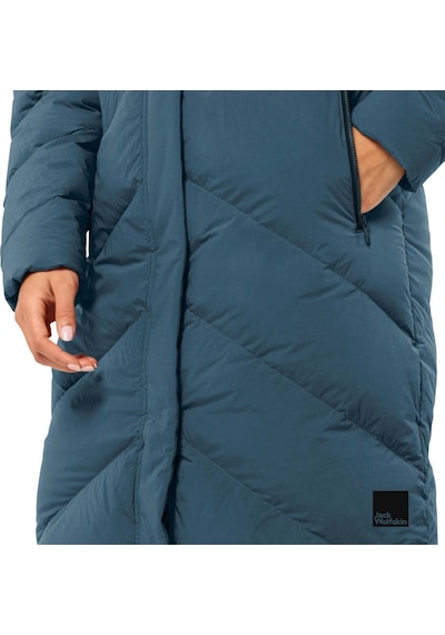 Jack Wolfskın Jack Wolfskin Marienplatz Coat Rds Kadın Mavi Outdoor Ceketi C0539 İndigo