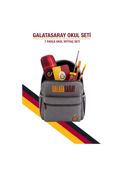 Galatasaray 7 Parça Okul İhtiyaç Seti