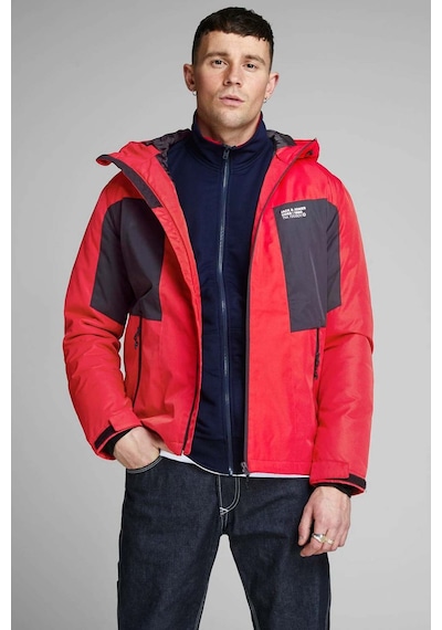 Jack & Jones Jcobest Jacket Kırmızı Erkek Mont 000000000102016863 Kırmızı