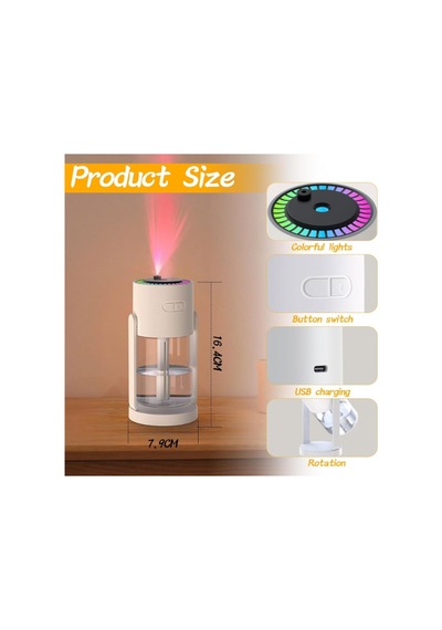 Led Işıklı Ha Nemlendirici Cihaz