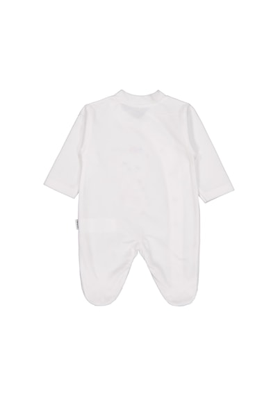 Albimini Minidamla Zürafa Nakış Çıtçıtlı 1-6 Ay Tulum - Ekru
