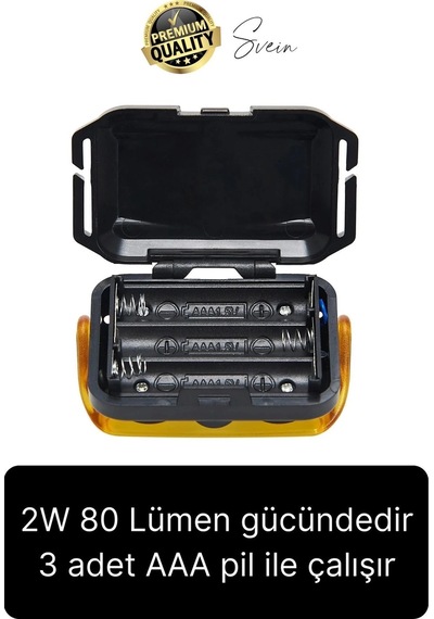 Premium Led Kafa Lambası Cob 80 Lümen Güçlü Aydınlatma Kamp Spor Tamirat Outdoor Ayarlı Fonksiyonel Çok Renkli