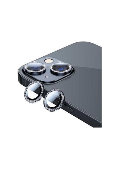Zore İphone 13 Uyumlu Cl-06 Kamera Koruyucu-siyah