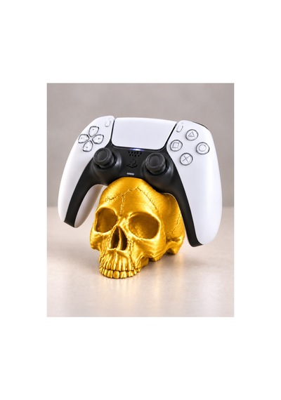 Kurukafa Ps5 Gamepad Stand - Metalik Altın