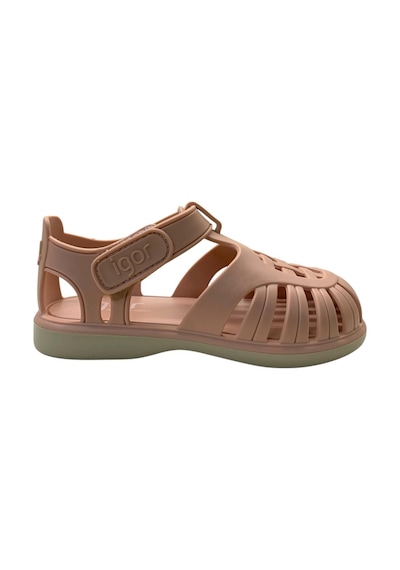 İgor Bb355 Tobby Solid Bicolor Çocuk Sandalet Pudra