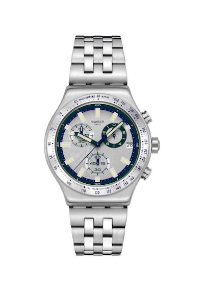 Yvs539g Swatch Midnight İn The Mirror Erkek Kol Saati Yvs539g Metal