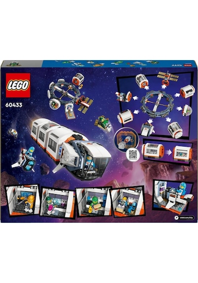 LEGO® City Modüler Uzay İstasyonu 60433 7+ Yaratıcı Oyuncak Yapım Seti - 1097 Parça