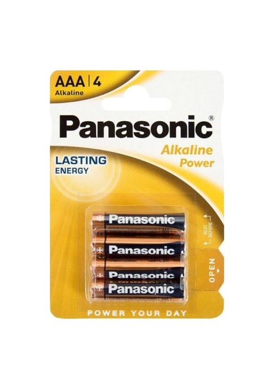 Aaa Alkalin Pil 4lü Paket 1,5v İnce Kalem Uzun Ömür