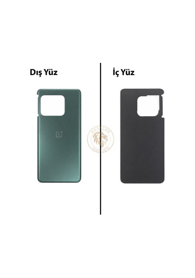 One Plus One Plus 10 Pro Yes İl Arka Kapak Arka Cam Batarya Kapağı Lazer Kesim Kapak Pil Kapağı Back Cover Çok Renkli