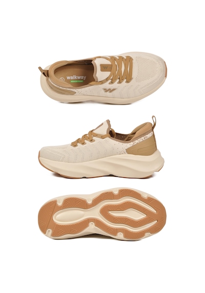Walkway Flexnova G Bej Memory Foam Unisex Spor Ayakkabı