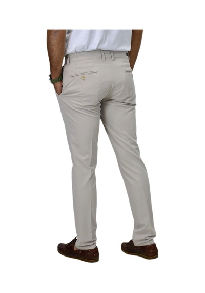 Notra Erkek Silim Fit Kumaş Pantolon Gomes 199 Bgl-st04488 Taş