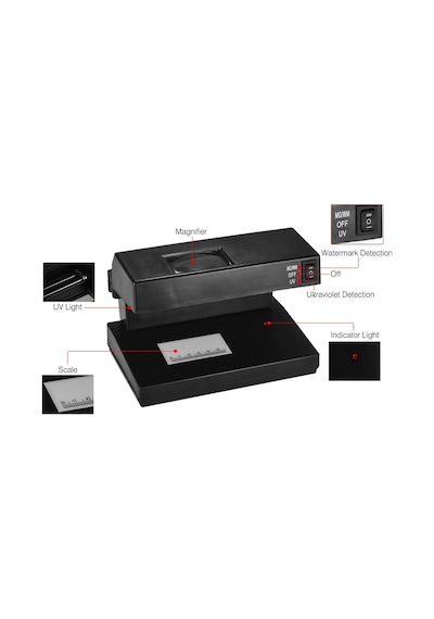Vıp New Uv Counterfeıt Money Detector Vıp Kalite Profesyonel Para Kontrol Cihazı Full Fonksiyonlu