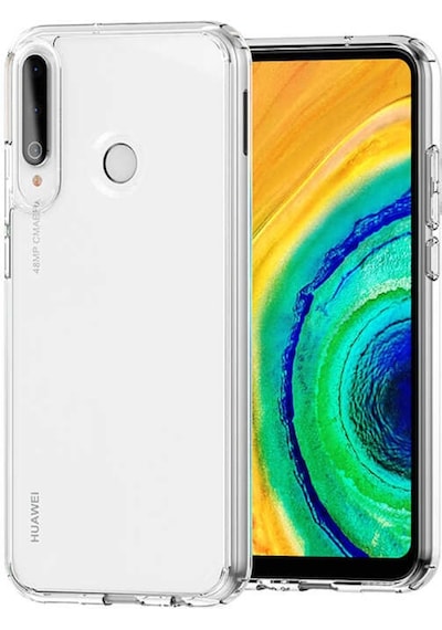 Huawei P40 Lite E Kilif Full Seffaf Sararmaz Kapak 389836893
