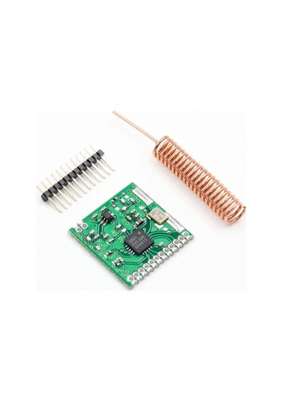 Sı4432 433mhz Rf Kablosuz Haberleşme Modülü Transceiver 1000 Metre 20dbm 240 930 Mhz 3.6 V
