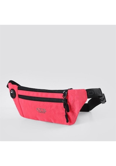 Anka Ççs 31414 Slim Sport Bel Çantası Pembe Tek Renk