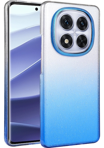 Mey İthalat Redmi Note 14 Pro Plus Glossy Kapak - Mavi