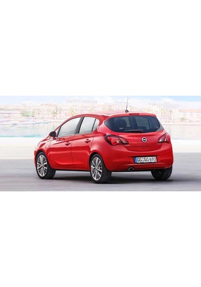 Opel Corsa E Kasa Bagaj Havuzu Kokusuz Kaucuk Siyah Bagaj Paspası