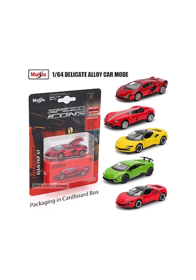 Maisto 1:64 Ferrari Sf90 Sp1 Porsche 911 Gt2 Rs Klasik Statik Araba Alaşım 1-64 911 Gt2 Rs
