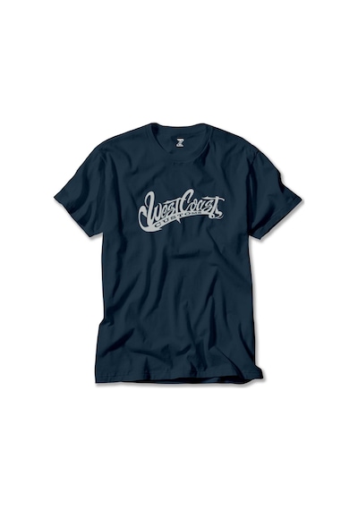 West Coast Customs Text Lacivert Tişört Lacivert