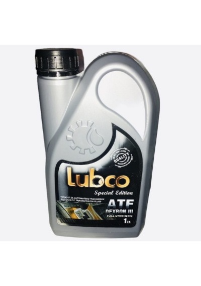 Lubco Atf III 320 Dexron 3 Otomatik Şanzıman ve Direksiyon Yağı 1 L